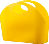 einkaufstasche plastik kunststoff gelb